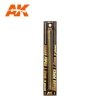 AK Interactive AK9109 BRASS PIPES 1MM Ø. 5 UNITS.